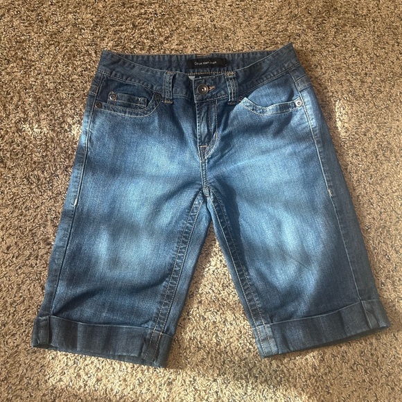 Pilcro and the Letterpress Jean Shorts - Picture 7 of 10